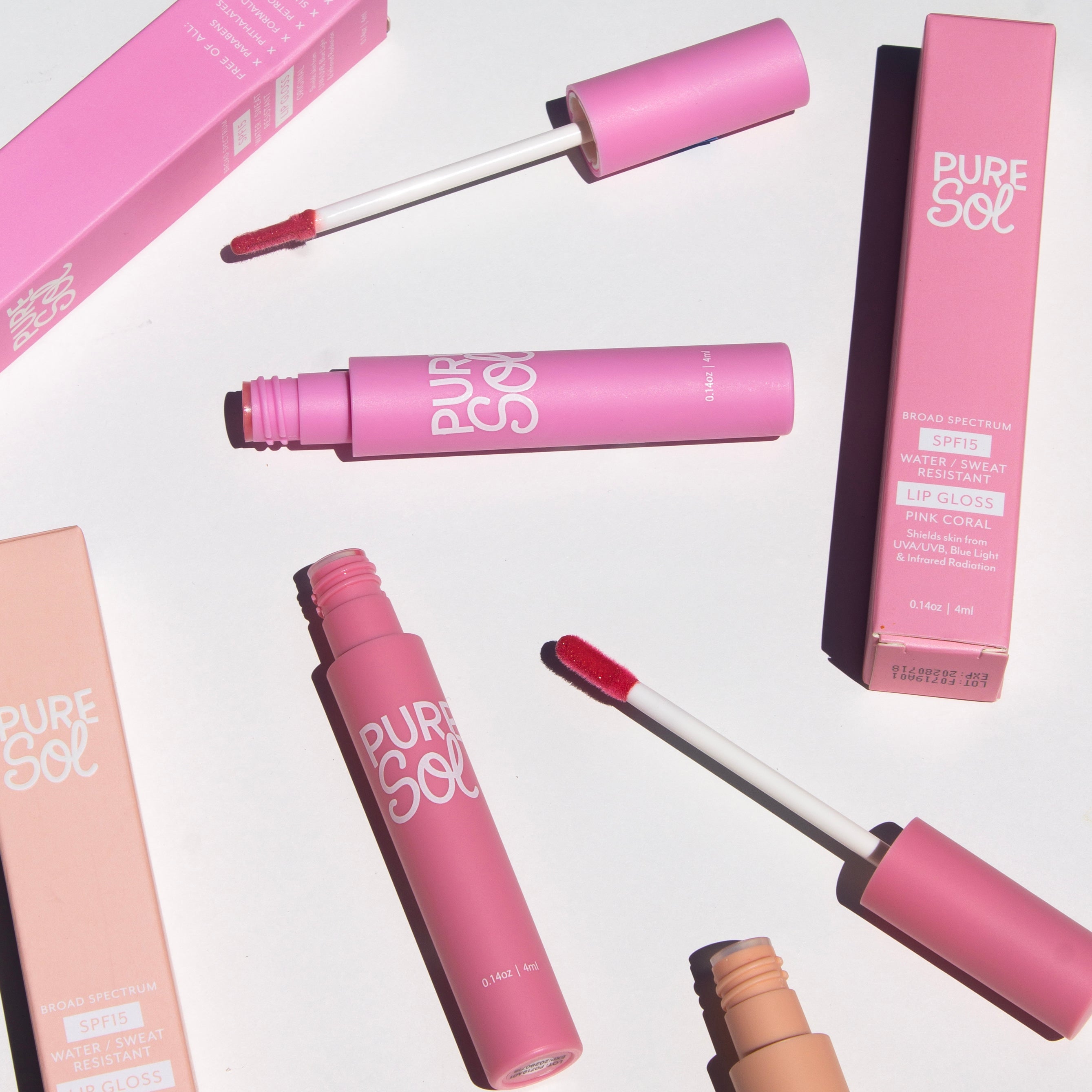 Pure Sol Beauty SPF 15 Lip Gloss