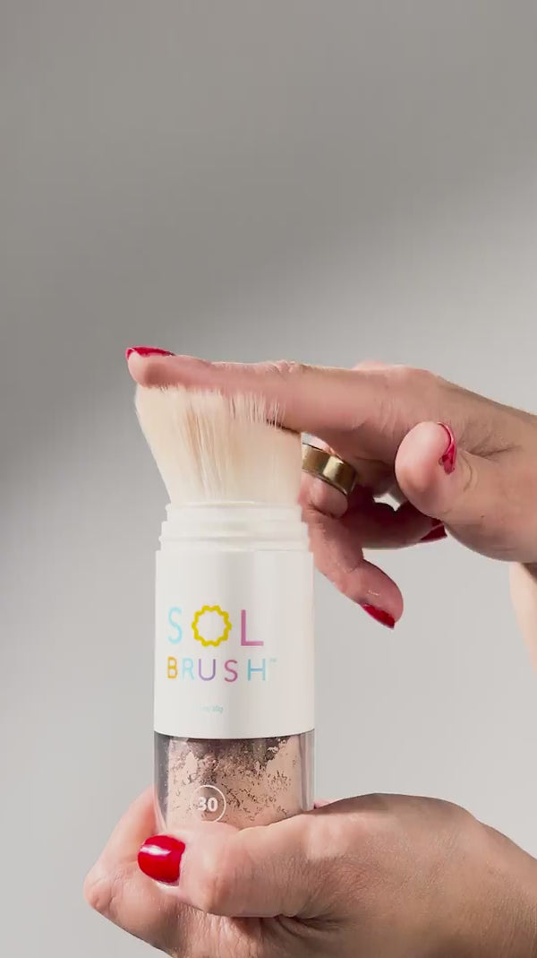 Clip 3: a Sol Brush being brushed on